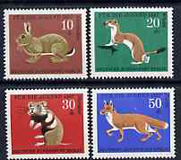 Germany - West Berlin 1967 Child Welfare (Animals) set of 4 unmounted mint, SG B293-96*