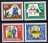 Germany - West Berlin 1966 Humanitarian Relief Funds (The Frog Prince) set of 4 unmounted mint SG B289-92*