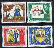 Germany - West Berlin 1966 Humanitarian Relief Funds (The Frog Prince) set of 4 unmounted mint SG B289-92*
