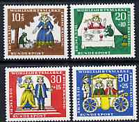 Germany - West 1966 Humanitarian Relief Funds (The Frog Prince) set of 4 unmounted mint SG 1428-31*
