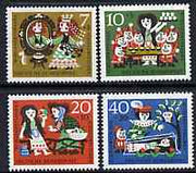 Germany - West 1962 Humanitarian Relief Funds (Snow White & the 7 Dwarfs) set of 4 unmounted mint SG 1299-1302*