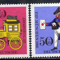 Germany - West 1966 FIP Meeting set of 2 unmounted mint, SG 1421-22*