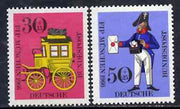 Germany - West 1966 FIP Meeting set of 2 unmounted mint, SG 1421-22*