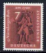 Germany - West 1961 'The Letter During 5 Centuries' Exhibition unmounted mint SG 1279