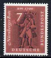 Germany - West 1961 'The Letter During 5 Centuries' Exhibition unmounted mint SG 1279