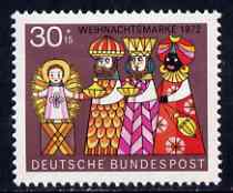 Germany - West 1972 Humanitarian Relief - Christmas (Three Wise Men) unmounted mint SG 1640*