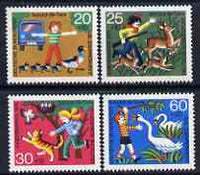 Germany - West 1972 Humanitarian Relief - Animal Protection set of 4 unmounted mint SG 1613-16