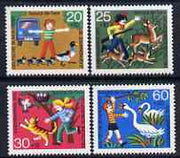 Germany - West 1972 Humanitarian Relief - Animal Protection set of 4 unmounted mint SG 1613-16