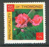Thomond 1965 Roses 1/2p (Diamond shaped) with 'Sir Winston Churchill - In Memorium' overprint in black unmounted mint*
