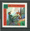 Thomond 1963 Humming Birds 6d (Diamond-shaped) with 'In Memorium - J F Kennedy' overprint unmounted mint*