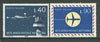 Italy 1966 Night Airmail Service set of 2 unmounted mint SG 1145-46*