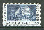 Italy 1958 Birth Centenary of Puccini (operatic Composer) unmounted mint SG 968*