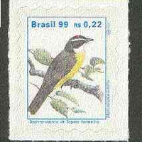 Brazil 1997 Birds - Flycatcher 22c self-adhesive unmounted mint, SG 2843*