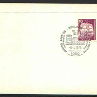 Postmark - West Germany 1979 unaddressed card with fine strike of Berlin 12 (1000) illustrated Railway cancel