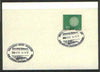 Germany - West 1970 unaddressed card with fine strike of Bruchhausen Uicsen Asendorf illustrated Railway cancel