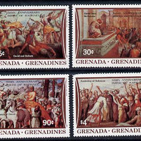 Grenada - Grenadines 1983 500th Anniversary of Raphael set of 4 unmounted mint SG 542-5