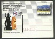 Poland 2000 25th Chess Congress 70gr post card in pristine unused condition