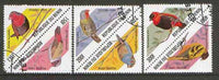 Benin 1999 Birds (triangular) set of 6 fine cto used*