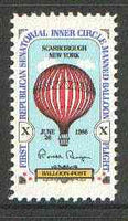 United States 1978 First Republican Senatorial Inner Circle Manned Balloon Flight Label (with Ronald Reagan's signature) unmounted mint*