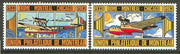 Cinderella - Canada 1933 set of 2 beautifully coloured labels showing the Savoir-Macchi 55X produced by Union Philatelique de Montreal unmounted mint