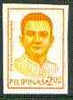 Philippines 1985 Vicente Orestes Romualdez (lawyer) 2p imperf colour trial in orange-yellow on gummed wmk'd paper (from the single imperf archive sheet) as SG 1927