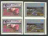 Philippines 1985 Rice Research set of 2 in imperf pairs on gummed wmk'd paper (from the single imperf archive sheets) as SG 1906-07
