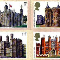 Great Britain 1978 British Architecture (Historic Buildings) set of 4 PHQ cards unused and pristine