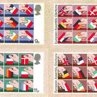 Great Britain 1979 First Direct Elections to European Assembly set of 4 PHQ cards unused and pristine