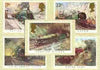 Great Britain 1985 Famous Trains set of 5 PHQ cards unused and pristine