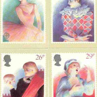 Great Britain 1982 Europa - British Theatre set of 4 PHQ cards unused and pristine