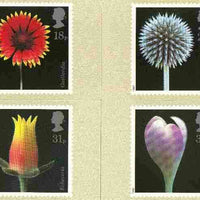 Great Britain 1987 Flower Photographs set of 4 PHQ cards unused and pristine