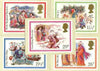Great Britain 1982 Christmas - Carols set of 5 PHQ cards unused and pristine