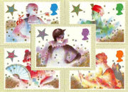 Great Britain 1985 Christmas -Pantomime Characters set of 5 PHQ cards unused and pristine