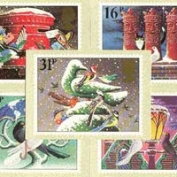 Great Britain 1983 Christmas set of 5 PHQ cards unused and pristine