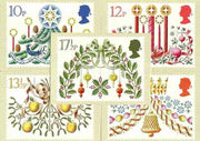 Great Britain 1980 Christmas set of 5 PHQ cards unused and pristine