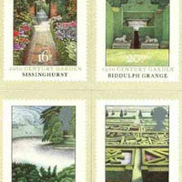 Great Britain 1983 British Gardens set of 4 PHQ cards unused and pristine