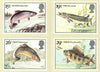 Great Britain 1983 British River Fishes set of 4 PHQ cards unused and pristine