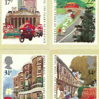 Great Britain 1985 Royal Mail 350 Years set of 4 PHQ cards unused and pristine