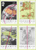 Great Britain 1984 Greenwich Meridian set of 4 PHQ cards unused and pristine
