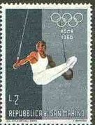 San Marino 1960 Gymnastics 2L (from Olympic Games set) unmounted mint SG 604*