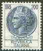 Italy 1959 Coin of Syracuse 200L deep-blue unmounted mint, SG 1009*