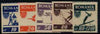 Rumania 1946 Sports imperf set of 5 unmounted mint, SG 1816B-20B