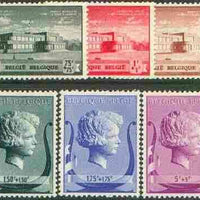 Belgium 1940 Queen Elizabeth Musical Foundation set of 6 unmounted mint, Mi 529-34 (see note after SG 875)