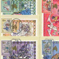 Great Britain 1979 Christmas set of 5 PHQ cards with appropriate stamps each very fine used with first day cancels