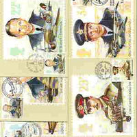 Great Britain 1986 History of the Royal Air Force set of 5 PHQ cards with appropriate stamps each very fine used with first day cancels