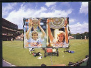 St Vincent - Grenadines 1988 International Tennis Players m/sheet unmounted mint SG MS 590