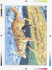 Bhutan 1990 Endangered Wildlife - Intermediate stage computer-generated essay #1 (as submitted for approval) for 25nu m/sheet (Wolf) 190 x 135 mm very similar to issued design plus marginal markings, ex Government archives and pro……Details Below