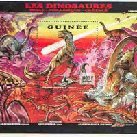 Guinea - Conakry 1999 Dinosaurs perf m/sheet (1000f) fine cto used