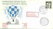 Germany - West 1972 International Hot Air Balloon Competition cover (illustrated) with G-AZIP 'Dante' cachet