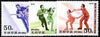 North Korea 1997 Figure Skating Championships perf set of 3 unmounted mint, SG N3654-56*